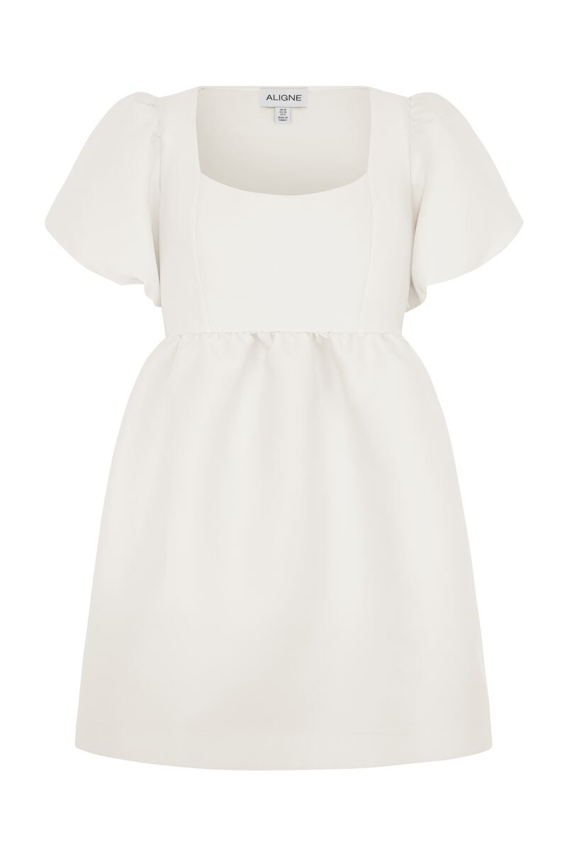Puff sleeve mini dress, €170, Aligne